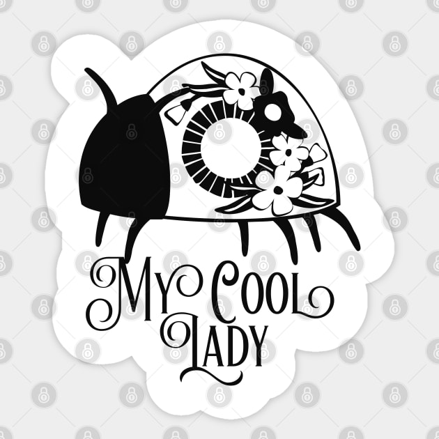 My Cool Lady - Ladybug Sticker by Animal Specials